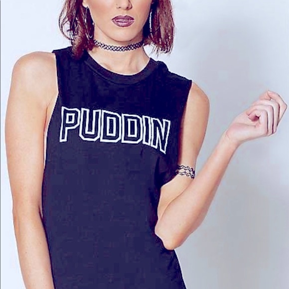 suicide squad Tops - Suicide squad muscle tee- “PUDDIN” Harley Quinn XL